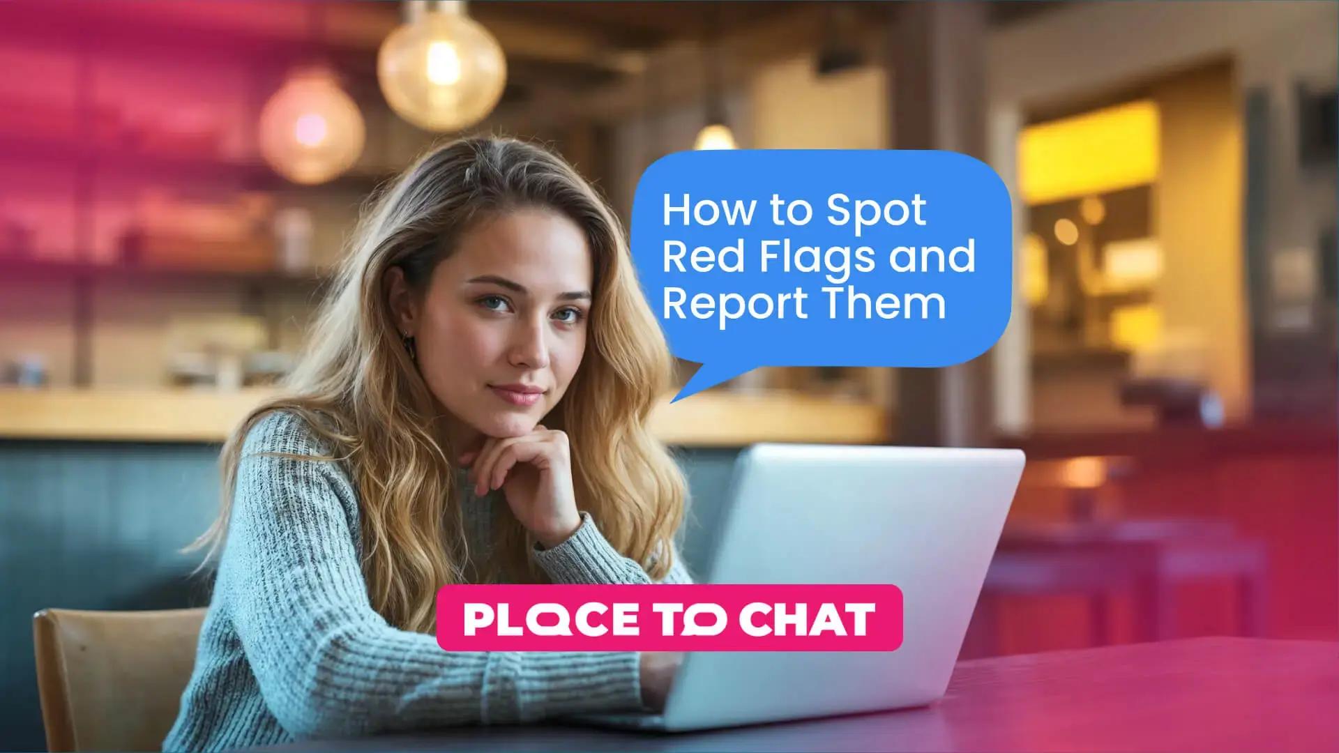 Communicating on Placetochat: How to Spot Red Flags and Report Them