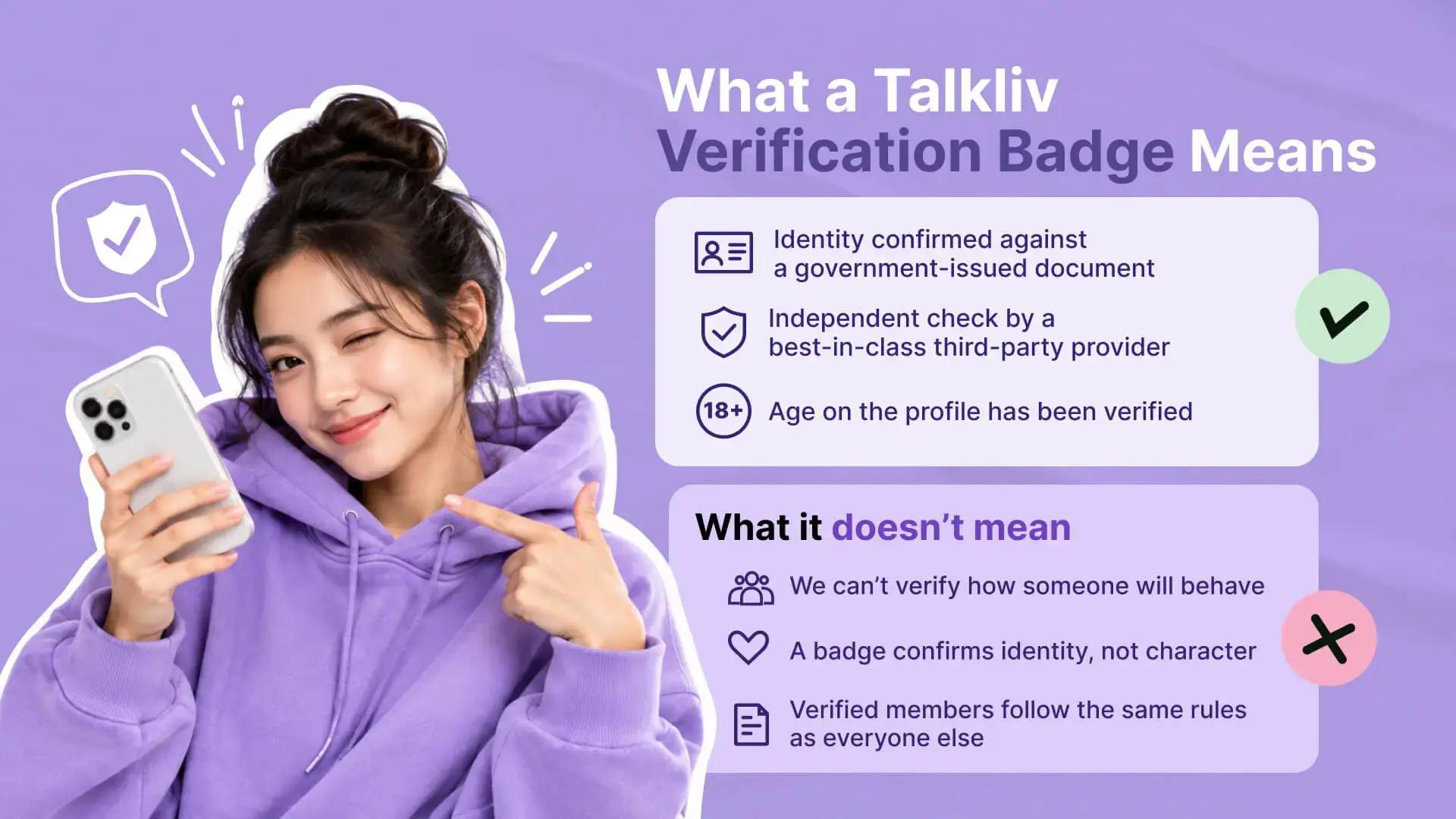 What Talkiv Verification Does, in Plain Terms